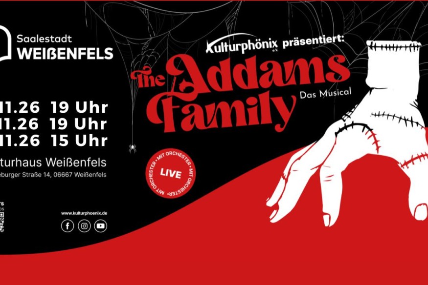 The Addams Family - Das Musical präsentiert vom Kulturphönix e.V.